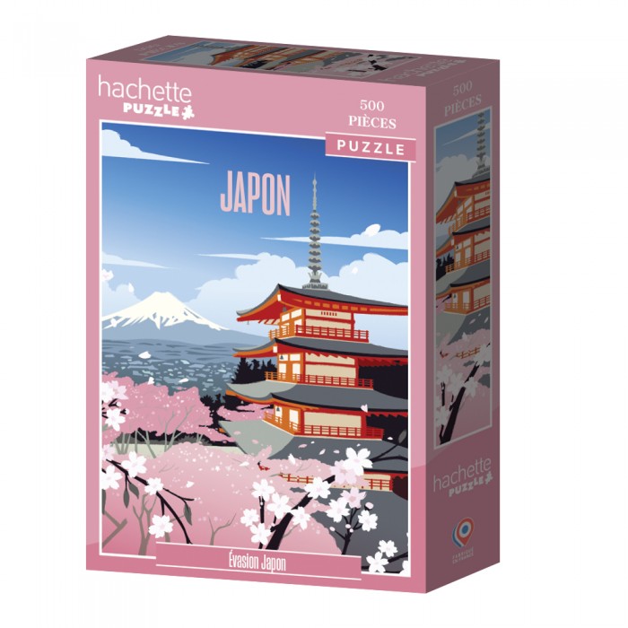 Puzzle  Hachette-Puzzle-0009 Évasion Japon