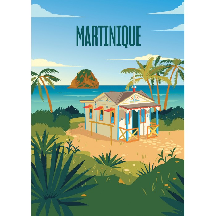 Puzzle  Hachette-Puzzle-0012 Évasion Martinique