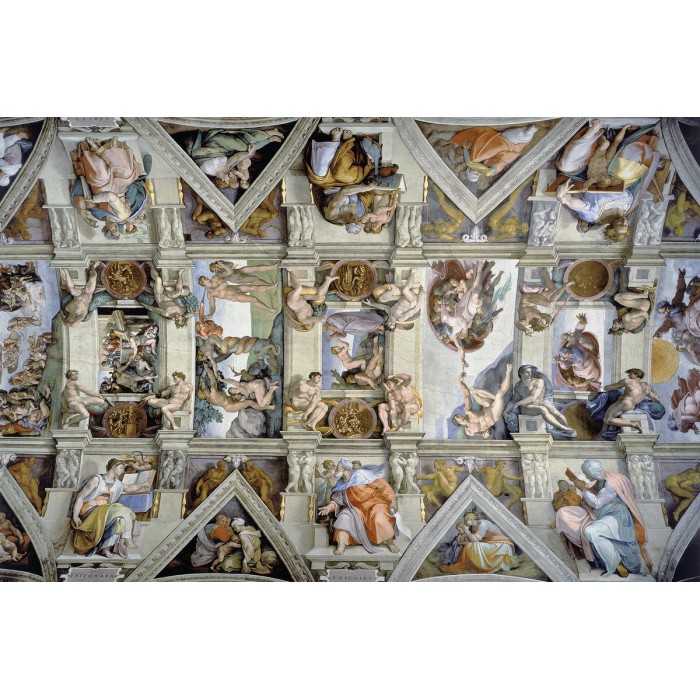 Puzzle  AurélieRavensburger-17429 Michel Ange : La Chapelle Sixtine