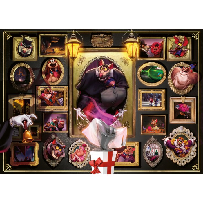 Puzzle  Ravensburger-00098 Villainous: Ratigan