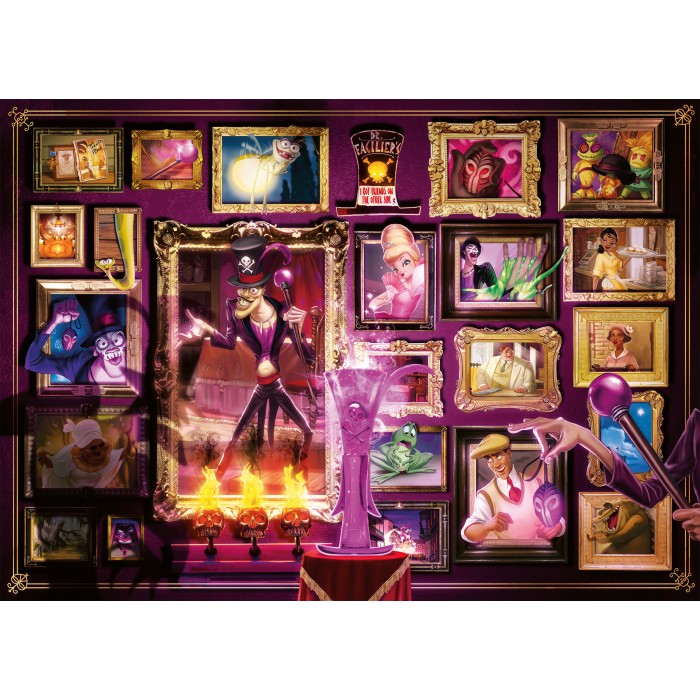 Puzzle  Ravensburger-00100 Docteur Facilier - Disney Villainous