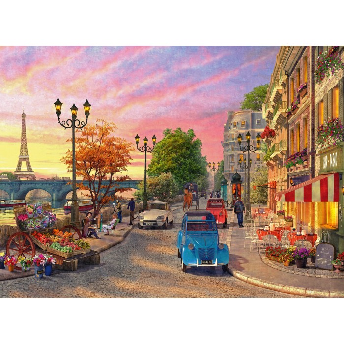 Puzzle  Ravensburger-00149 Soirée à Paris