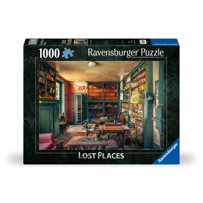 Puzzle Ravensburger-00180 Lost Places - Mysterious Castle Library