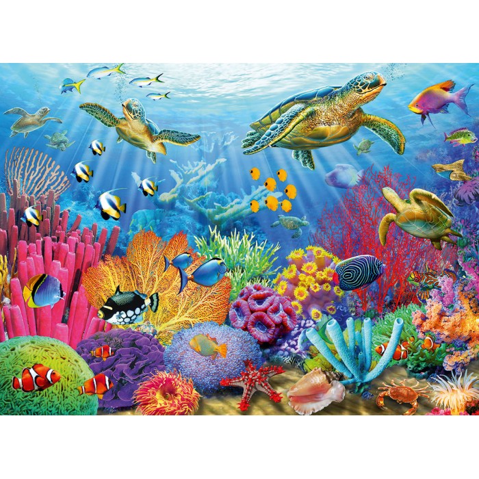 Puzzle  Ravensburger-00197 Tropical Waters