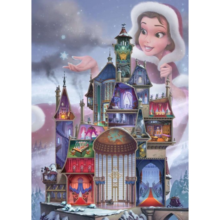 Puzzle Ravensburger-00262 Belle Château Disney