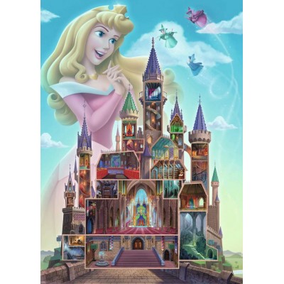 Puzzle Ravensburger-00266 Aurore Château Disney