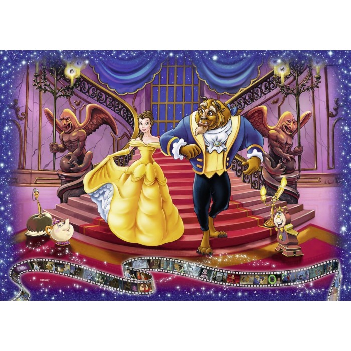 Puzzle Ravensburger-00320 Disney - La Belle et la Bête