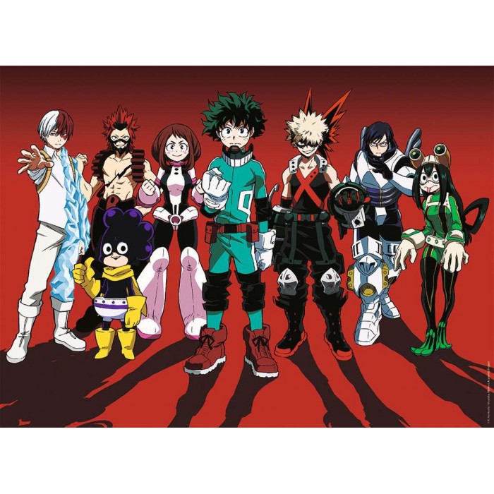 Puzzle  Ravensburger-00387 Les Super-Héros My Hero Academia