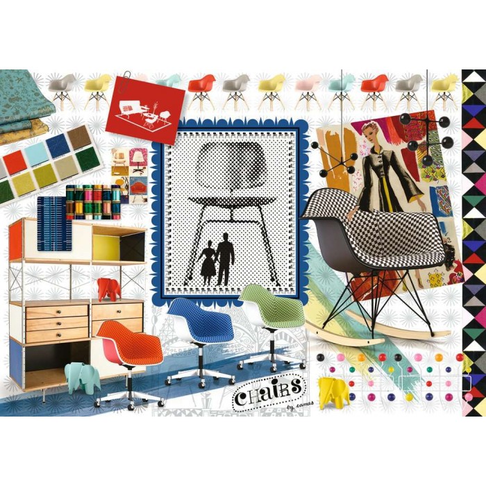 Puzzle Ravensburger-00400 Eames Design Spectrum