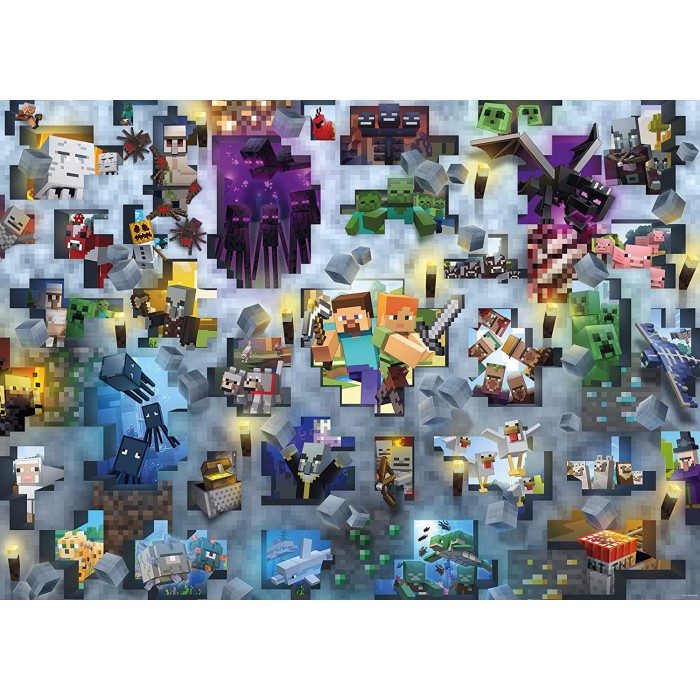 Puzzle  Ravensburger-00422 Minecraft