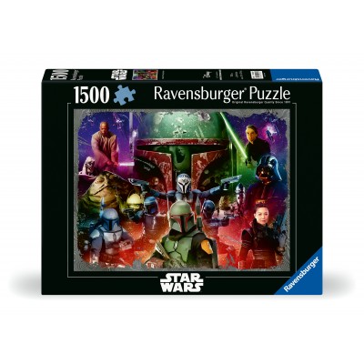 Puzzle Ravensburger-00427 Boba Fett Chasseur de Primes - Star Wars The Mandalorian