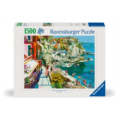 Puzzle Ravensburger-00430 Romance in Cinque Terre