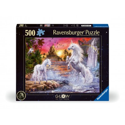 Puzzle Ravensburger-00471 Star Line : Belles Licornes