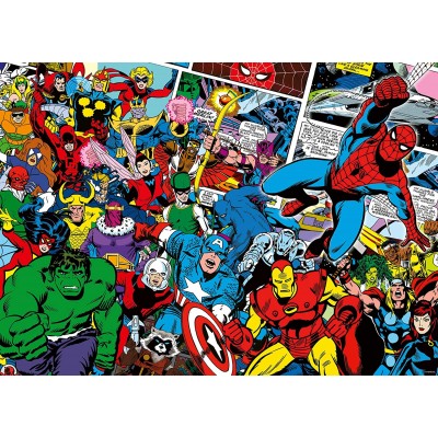 Puzzle Ravensburger-00510 Challenge - Marvel