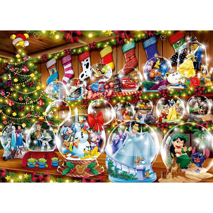 Puzzle  Ravensburger-00537 Disney Noël