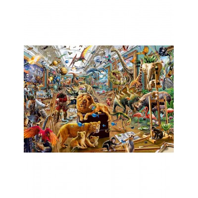 Puzzle Ravensburger-00570 Chaos au Musée