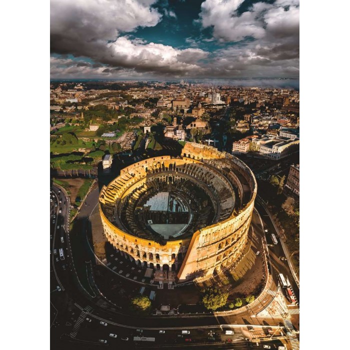 Puzzle  Ravensburger-00573 Colisée à Rome