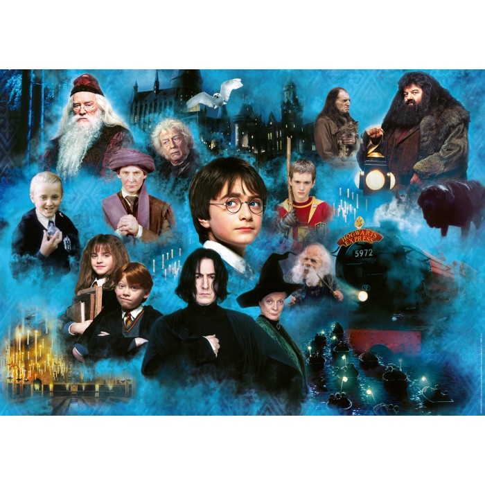 Puzzle  Ravensburger-00589 Le Monde Magique d'Harry Potter