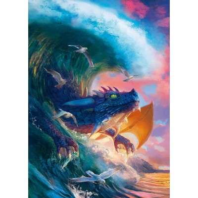 Puzzle Ravensburger-00622 Course de dragons