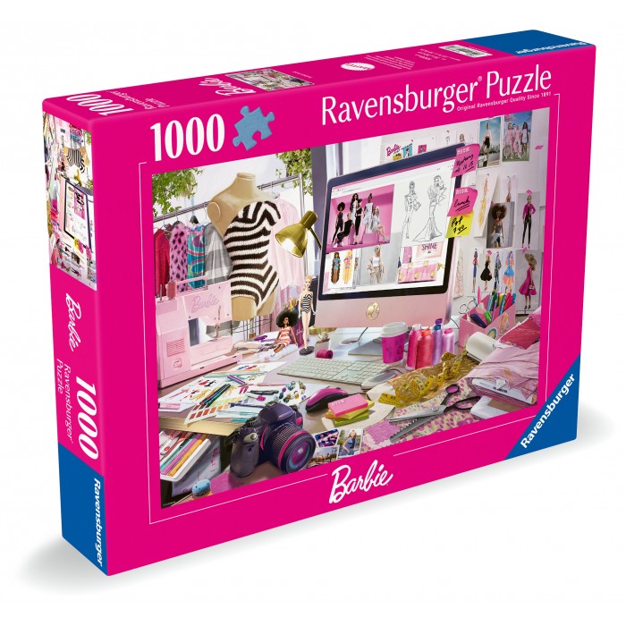 Puzzle  Ravensburger-00638 Icône de La Mode - Barbie