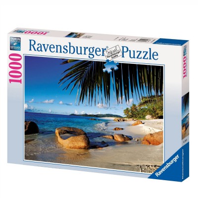 Puzzle Ravensburger-00641 Derrière les palmiers