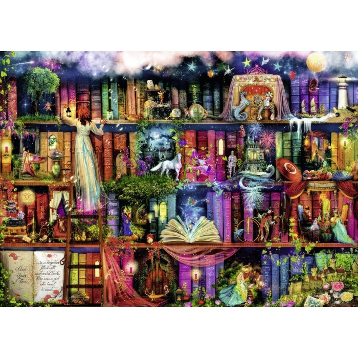 Puzzle  Ravensburger-00665 Aimee Stewart - Conte de Fées Magique