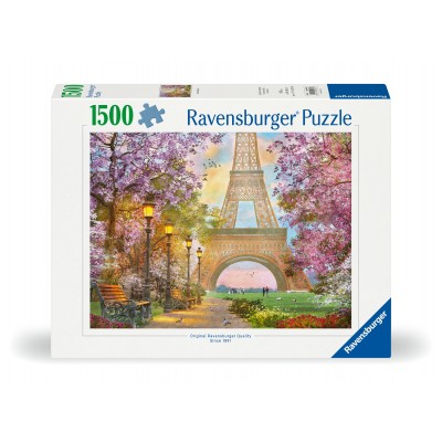 Puzzle Ravensburger-00694 Amour à Paris