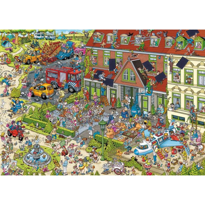Puzzle Ravensburger-00723 Holiday Resort 2 - L'Hôtel