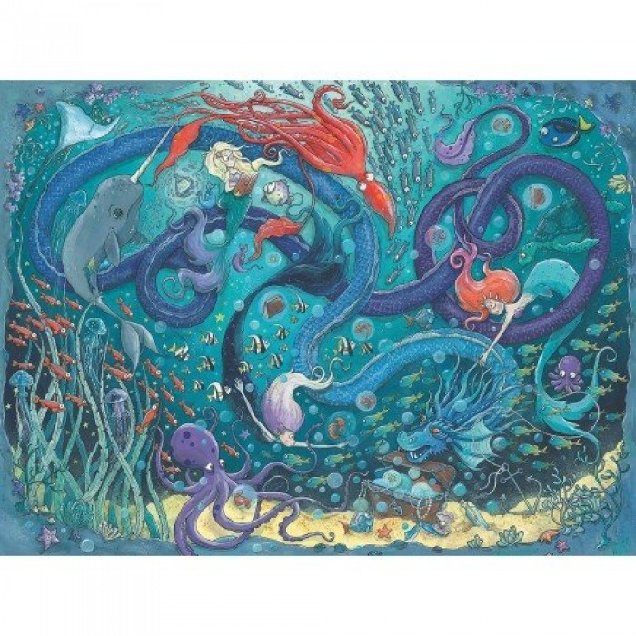 Puzzle  Ravensburger-00736 Sirènes