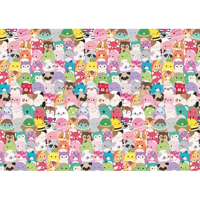 Puzzle  Ravensburger-00746 Squishmallows