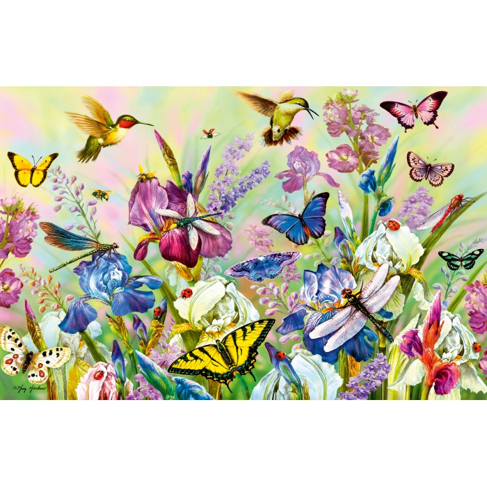  Ravensburger-00767 Puzzle Moment - Pré Fleuri