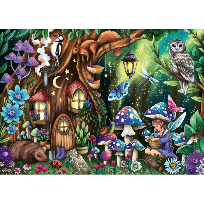 Puzzle Ravensburger-00786 Au Pays des Fées