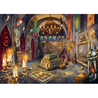 Puzzle Ravensburger-00787 Le Château du Vampire