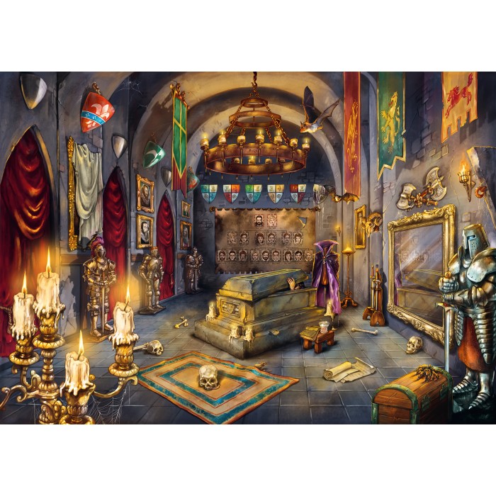 Puzzle  Ravensburger-00787 Le Château du Vampire