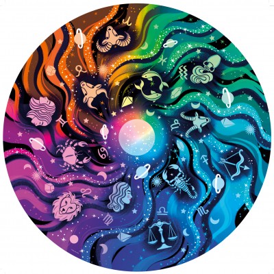 Puzzle Ravensburger-00819 Circle of Colors - Astrologie