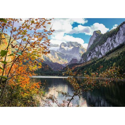 Puzzle Ravensburger-00834 Lac Gosau