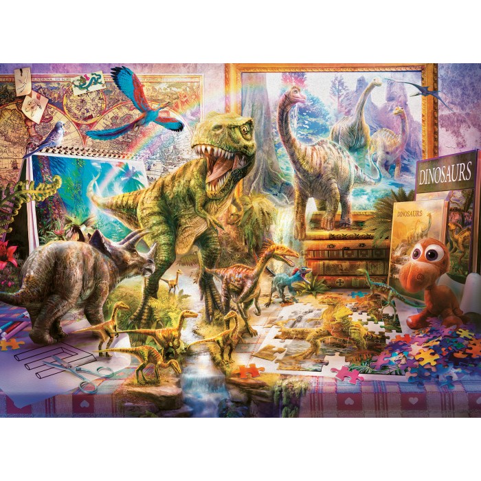 Pièces XXL - Dinosaures dans la Chambre