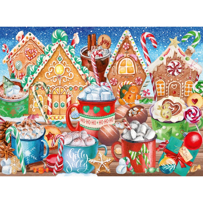 Puzzle  Ravensburger-00867 Pièces XXL - Douceur de Noël