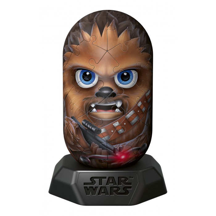 Ravensburger-01016 Puzzle 3D - Star Wars Chewbacca