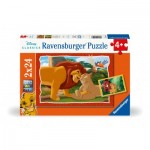  Ravensburger-01029 2 Puzzles - Le Roi Lion