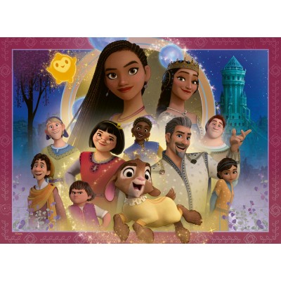 Puzzle Ravensburger-01048 Pièces XXL - Le Royaume des Souhaits - Disney Wish