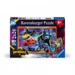  Ravensburger-01054 2 Puzzles - Les Batwheels en Action