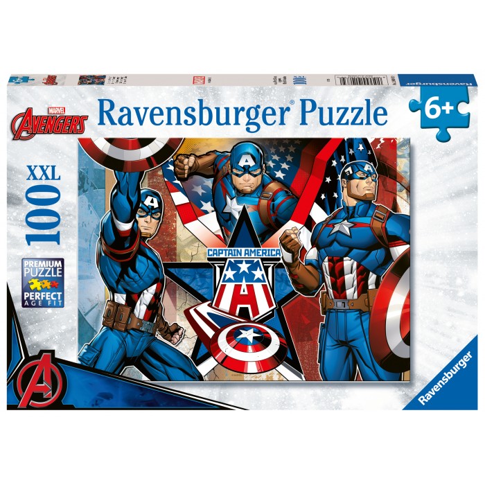 Puzzle  Ravensburger-01073 Pièces XXL - Le Premier Avenger