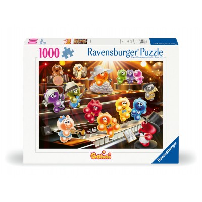 Puzzle Ravensburger-01251 Les Gelini Font de la Musique