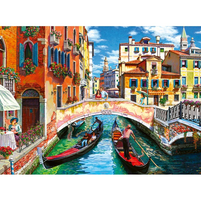  Ravensburger-01365 Bien Être & Puzzle - Venise