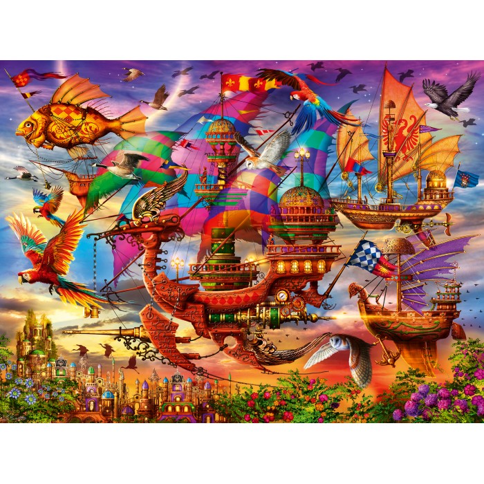Puzzle  Ravensburger-01487 L'Envol