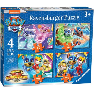 Ravensburger-03029 4 Puzzles - Pat Patrouille