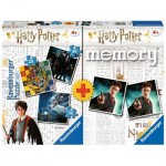  Ravensburger-05054 3 Puzzles + Memory - Harry Potter
