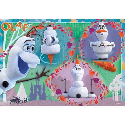 Ravensburger-05153 2 Puzzles - Olaf