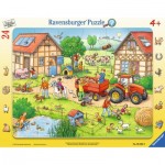  Ravensburger-06582 Puzzle Cadre - La Ferme